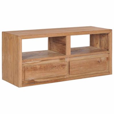 vidaXL TV skrinka 90x30x40 cm masívne teakové drevo