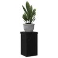 vidaXL Stojan na rastliny 2 ks Čierny dub 10 x 10 x 18 cm
