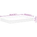 vidaXL Bonnell pružinový matrac stredne tvrdý 120x200 cm