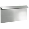 vidaXL Slimáková ohrada 16 ks 50 x 3,5 x 25 cm Pozinkovaná oceľ