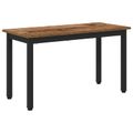 vidaXL lavička Staré drevo 80 x 35 x 45 cm Kompozitné drevo
