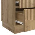 vidaXL Nočný stolík 2 ks Dub artisan 43 x 34,5 x 44,5 cm
