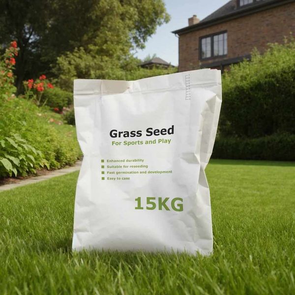 vidaXL Trávové semeno na športoviská 15 kg