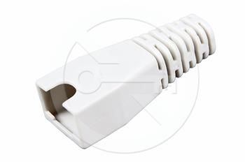 Ochrana Solarix RJ45 non-snag proof biela S45NSP-WH