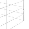 vidaXL Klietka pre králiky Strieborná 300 x 100 x 210 cm