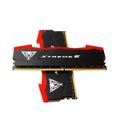 Patriot Viper Xtreme 5/DDR5/48GB/7600MHz/CL36/2x24GB/Black Operacní pamet, DDR5, 48GB (2× 24GB kit), 7600MHz, CL36, s chladicem, cerno-cervená