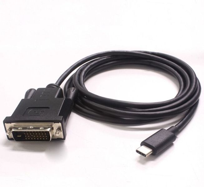 PremiumCord Kábel USB-C na DVI, FullHD@60Hz, 1,8m