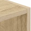 vidaXL Nočný stolík Sonoma dub 35 x 32 x 68,5 cm Kompozitné drevo