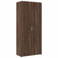 vidaXL Úložná lavička hnedý dub 80x42,5x225 cm kompozitné drevo