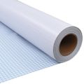 vidaXL Okenná fólia matná šedá 0,9x100 m PVC