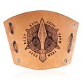 Kožený nátepník Viking - Odinovo kopije Gungnir