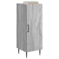 vidaXL Servírovacia skriňa Sivá sonoma 33 x 34,5 x 89,5 cm