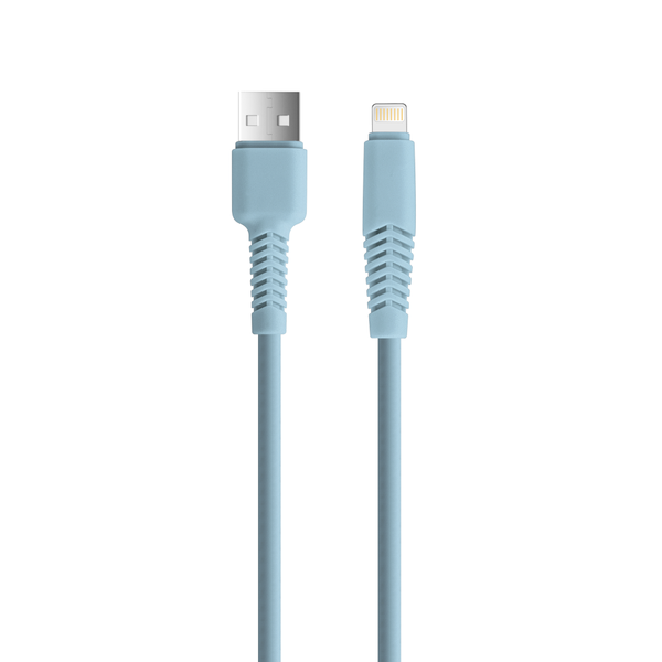 Kábel Setty USB - Lightning 1,5 m 2,1A KSA-L-1.523 modrý