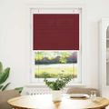 vidaXL plisovaná roleta Bordeaux červená 80x150 cm Šírka látky 79,4 cm