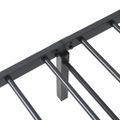 VidaXL Rám postele bez matraca Skladací Čierna 80x200 cm Oceľ