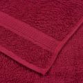vidaXL Utierky na ruky FROGN 4 ks bordové 50x100 cm 360 g/m²