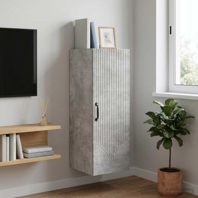 vidaXL Nástenná skrinka 33 x 34,5 x 90 cm Kompozitné drevo