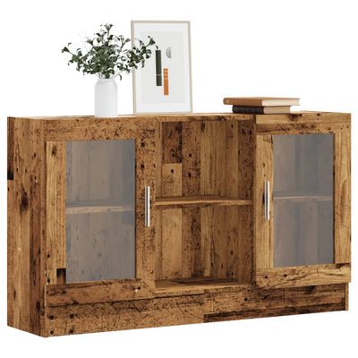 vidaXL Komoda staré drevo 120x30,5x70 cm kompozitné drevo