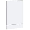 vidaXL Panel umývačky riadu Porto čierna 45x1,5x57 cm kompozitné drevo