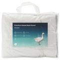 vidaXL Súprava paplónu z 90% husacieho peria FULDA 3 ks 200 x 240 cm