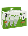 LED žiarovky 9W/828lm/A60/E27 neutrálna biela 3 PACK Qtec