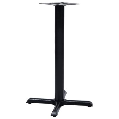 VidaXL Bistro Table Noha Čierna 56x56x72 cm Liatina