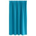 vidaXL Záclony na zatemnenie s krúžkami 2 ks Tyrkysová 140 x 140 cm