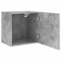 vidaXL TV nástenné skrinky 2 ks betónovo sivé 40,5x30x40 cm komp.drevo