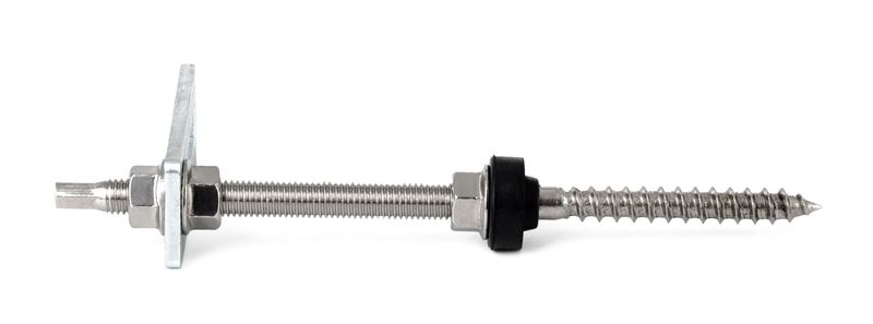 Skrutka G21 kombivrut M10, 250 mm, pre vlnitú strechu, kompletná sada