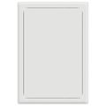 vidaXL Access Panel Biela 33 x 23 x 3 cm Oceľ