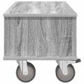 vidaXL TV stolík 68,5 x 35 x 35 cm Sivý Sonoma Kompozitné drevo