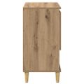 vidaXL Komody 2 ks Remeselný dub 60 x 35 x 70 cm Kompozitné drevo