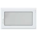 vidaXL Otočné a sklopné okno do suterénu RISOR 100 x 70 cm PVC a sklo