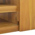 vidaXL Nástenná kúpeľňová skrinka 110x40x30 cm masívne tíkové drevo