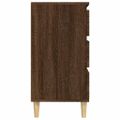 vidaXL Komoda hnedý dub 60x35x70 cm spracované drevo