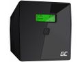 Green Cell UPS08 záložný zdroj UPS Microsine 1000VA LCD