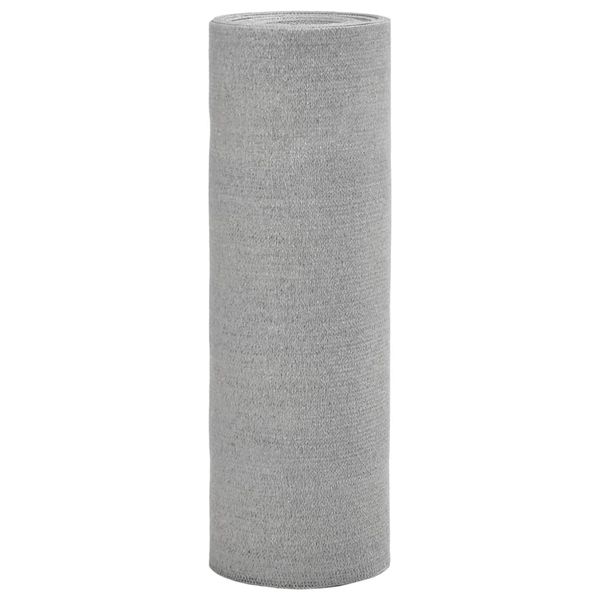 vidaXL Tieniaca sieť bledosivá 2x10 m HDPE 195 g/m²