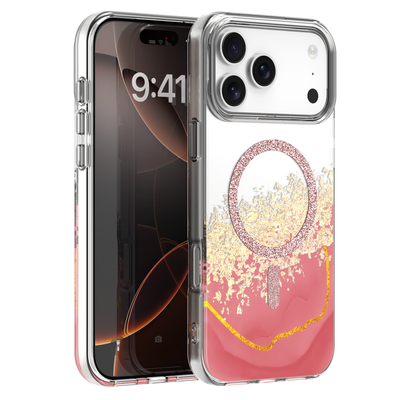 Epoxidové Mag puzdro na iPhone 17 Pro Max 6,9'' ružová