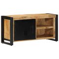 VidaXL TV skrinka 80x30x40 cm Masívne hrubé drevo Mango