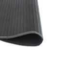 vidaXL Okrúhly koberec sivý 60 cm bambusový
