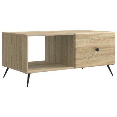 vidaXL Konferenčný stolík Dub sonoma 90 x 50 x 40 cm Kompozitné drevo