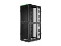 Rozvádzač stojanový skriňa - 2258H x 800W x 1200D mm, s bočnicami - podlahové prevedenie - čierna - 48U - 19" - kompatibilný s TAA - pre P/N: SMT1000RM1U, SMT750RM1U, SRTL10KRM4UT, SRTL5KRM2UI-HW, SRTL5KRM2UT-HW, SRTL8KRM4UT