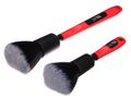 Sada precíznych štetcov na čistenie auta s ergo rukoväťou CAR DETAILING BRUSH 2 PRO, 2ks SIXTOL