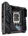 ASUS ROG STRIX B760-I GAMING WIFI/LGA 1700/mITX Základní deska, Intel B760, LGA1700, 2x DDR5 DIMM (max. 64GB), 2x M.2, Wi-Fi, HDMI, DisplayPort, USB typ C, mini-ITX