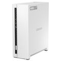 QNAP TS-133 (4jádrový 1,8GHz + NPU, 2GB DDR4 RAM, 1x SATA, 1x GbE, 1x USB 2.0, 1x USB 3.2) Sietové úložisko NAS, 1× 2,5"/3,5" SATA III, štvorjádrový 1,8GHz, 2GB RAM, 1× LAN, 1× USB 3.2 Gen1, 1× USB 2.0, biela