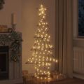 vidaXL Vianočný stromček 240 LED Teplá biela 180 cm Ratan