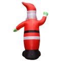 vidaXL Nafukovací Santa Claus s LED diódami vianočná dekorácia IP44 4,5 m