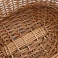 vidaXL Košík na palivové drevo s rúčkami 56x40x28 cm, prírodná vŕba