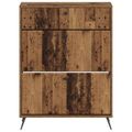 vidaXL Skriňa na topánky BREDA 78 x 24 x 103 cm Kompozitné drevo
