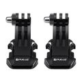 Držiak J-Hook Puluz pre športové kamery (DJI, GoPro, Insta360)(2x)